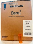 Berry Friendly & Safe VL13 Light Amber Plastic Vials No Caps Dram Case 325. Fixed Price $49.99.