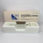 Vintage B-d Yale 50CC Glass Hypodermic Syringe Luer-lok 2315 Usa Becton. Fixed Price $59.98.