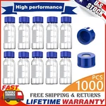 2ML Autosampler Vials+caps Clear Glass Bottles Hplc Fits Agilent Beckman 1000PCS. Fixed Price $109.99.