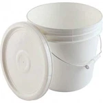 6 Pack Dynalon Labware 2 Gallon Hdpe White Single Pails With Handle. Fixed Price $185.96.