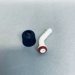 Buchi Bent Hose Set GL14 Silicone Seal Lot Of 6. Fixed Price $52.50.