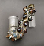 18MM Metallic (green Exotic) Glass Drop Down Attachment Adapter. Fixed Price $45.00.