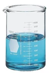 Pyrex By Kimble Beaker, Heavy Duty 1000ML Case Of 6 Part Number 14005-1000. Fixed Price $200.00.