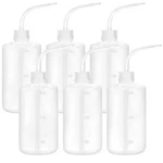 Depepe 6PCS 500ML Plastic Safety Wash Bottles - Lab Squeeze Ldpe Squirt Tattoo. Fixed Price $28.91.