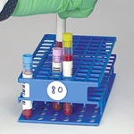 Globe Scientific 456445G-R Rfid Tube Rack, 13MM, Half Size, Green. Fixed Price $22.55.