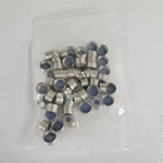 18MM Screw Top Vial Caps With Blue Ptfe/silicone Seals, Pack Of 61. Fixed Price $33.00.