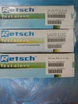 Retsch Two Test Sieves + Collection Middle Pan 425 Micron 180 8". Fixed Price $99.00.
