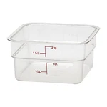 Cambro 2SFSCW135 Food Storage Container, Quart, 7-1/4" X 3-7/8",. Fixed Price $19.90.