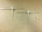 Pyrex Corning Three-way T-shaped T-bore #2 Stopcock 8MM 135MM Arm 7420 Lot. Fixed Price $34.99.