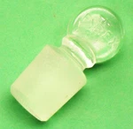 Corning Pyrex Borosilicate Glass #16 Pennyhead Stopper. Fixed Price $9.36.