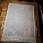 1981 Handy Nc Uwharrie National Forest Department Of The Interior Map A7. Fixed Price $79.00.