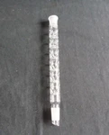 Kimble Kimax Glass 19/22 Jnt Vigreux Distilling Column 200MM, Drip Tip, Chipped. Fixed Price $79.99.