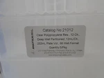 5 Racks Of Analytical Inc. Channel Deep Well Partitioned Reservoir, 21012. Fixed Price $34.99.
