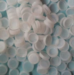 100 Plastic Bottle Caps Lids Diy Craft Art Projects White Clear Various Sizes. Fixed Price $8.69.