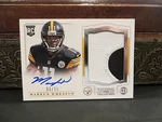 National Treasures Rookie Jersey Autograph Steelers Markus Wheaton 90/99 2013. Fixed Price $300.00.