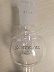 Chemglass CG-1320-01 100ML Rotary Evaporator Bump Trap, 24/40 Top & 29/42. Fixed Price $120.00.