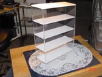 Nalgene 5810-0004 Pipet Box Holder Rack With Four Angled Compartments, Used!. Fixed Price $89.95.