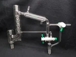 Chemglass 10/18 & 14/20 Joints Vacuum Jacketed Vigreux Distillation Head. Fixed Price $989.99.