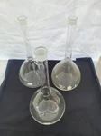 Corning Pyrex #5640-2L, 2000ML Class Volumetric Flask, Lot Of 3, (1- Kimax). Fixed Price $134.10.