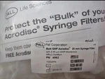 Pn 4562 Acrodisc Syringe Filter With Ghp Membrane, 25 Mm Diameter (pack Of 1000). Fixed Price $1200.00.