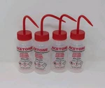 4X Unused Azlon Driplok Acetone Wash Bottles, 500ML - 16OZ Wide Mouth W/ Lid. Fixed Price $49.99.