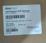New Fisherbrand Leakproof Hdpe Wide-mouth Bottles. Fixed Price $149.99.