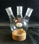Ace Glass 24/40 Vertical Reinforced 3-NECK 500ML Round Bottom Flask 6944-16. Fixed Price $49.99.