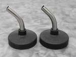 2X Labconco 7544 Snap-on Fast Freeze Flask Lids With 45 Degree Ss Adapter. Fixed Price $104.99.