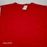 Duluth Trading Co Mens Longtail Sleeveless Crew Neck Pocket Shirt Red Xl 64113. Fixed Price $17.99.