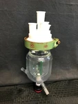 Chemglass 500ML Jacketed Benchtop Reaction Vessel 80MM Schott Flange Lid Clamp. Fixed Price $749.98.