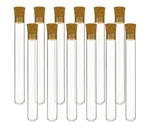 Eisco 12PC 25ML Glass Test Tubes With Cork Stoppers, 18X150MM - Industrial.... Fixed Price $26.54.