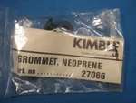 Kimble Neoprene Grommets X6 New Old Stock Free Shipping. Fixed Price $10.00.