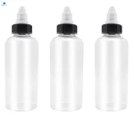 Xysmzm 3 Pcs Dispensing Bottles, 8OZ Plastic Boston Squeeze With.... Fixed Price $14.15.