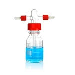 Alwsci Lab Gas Washing Bottle Glass 250ML Graduated 8.5 Ounces, Clear. Fixed Price $70.99.
