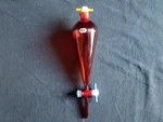 Kimax Kimble Red Ray-sorb Glass 250ML Squibb Funnel Ptfe Stopcock 29052F-250. Fixed Price $32.24.
