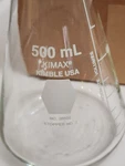 Brand New 500ML #26500 Kimble Kimax, Erlenmeyer Flask PK/6. Fixed Price $69.95.