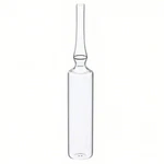 10 New 20ML Prescored Wheaton Clear Glass Gold Band Ampules Ampoules 176782. Fixed Price $35.00.