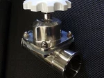 Stainless Tri Clamp 316L Diaphragm Valve 2" O.d. SANITARY51MM TCDV51. Fixed Price $108.85.