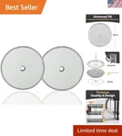 Stainless Steel French Press Filters 2-PACK, Compatible With Most 8-CUP Models. Fixed Price $20.69.