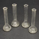 4 Corning Pyrex Glass Ml Class Volumetric Flask 5580-100 Round Flat Bottom. Fixed Price $39.95.