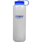 Nalgene Ultralite Wide Mouth Round Loop Top Water Bottle - 48 Oz. Clear/blue. Fixed Price $14.99.
