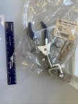 Fisher Scientific 5-769 Casually Adjustable Angle 3- Prong Utility Clamp. Fixed Price $49.00.