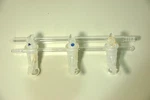 Chemglass CG-4440-01 Vacuum/inert Manifold, 3 Port, Stopcocks, 280MM Over. Fixed Price $225.00.