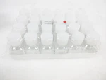 24X Thermo Scientific Nalgene 342020-0125 Square Petg Media Bottles With Closure. Fixed Price $44.64.