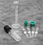 Lab Glassware Graduated Cylinder, Chromatography Adapter, Volumetric Pipet. Fixed Price $52.49.