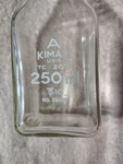 Kimax 28040 Class Square Volumetric Flask 250ML With Plastic Cap. Fixed Price $26.99.