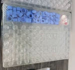 Dionex 055058 Autosampler Vial Kit, Polystyrene Ml W/ Caps And Septa 100 Pcs. Fixed Price $1699.90.