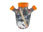 Corning Glass 100MM Flat Cap 2 Angled Sidearms Reusable Spinner Flask 4500-3L. Fixed Price $419.99.