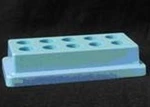 Endicott-seymour Full-view Series White Test Tube Rack, 6" X 3" 1.372" #198B. Fixed Price $21.98.