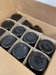 Piramal Glass, 32OZ Amber Boston Round Bottles, Case Of 11, D-0167-32. Fixed Price $69.99.